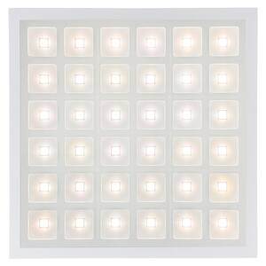 Designer Troffers Pixel Square Series 2 ft.x 2 ft. 5000 Lumens Integrated LED Flat Panel Light at 40-Watt 4000K (6-Pack)