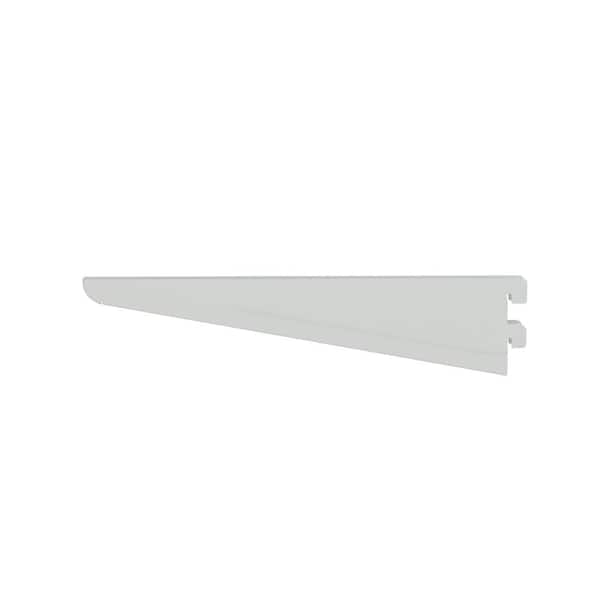 11.5 in. HEAVY DUTY SHELF BRACKET - WHITE