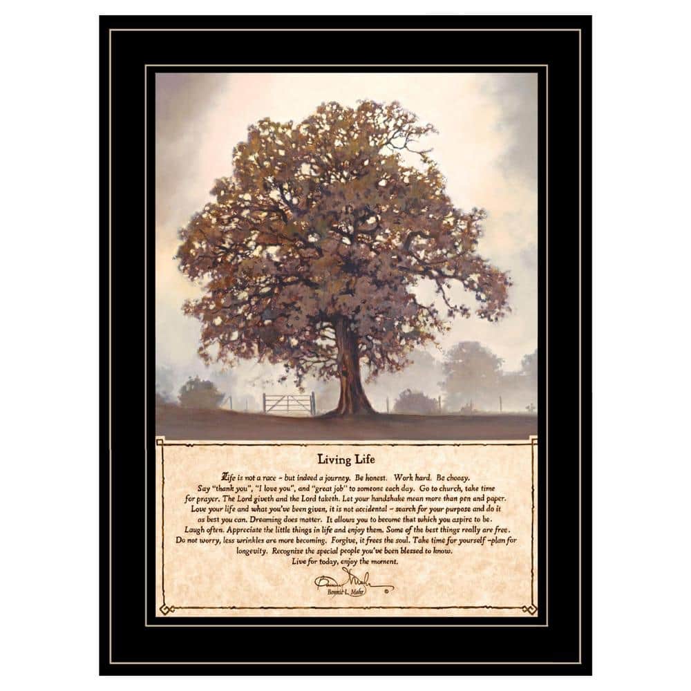 Charlie Living Life 1-Piece Framed Wall Art 19 in. x 15 in. price history on PriceWatchPro