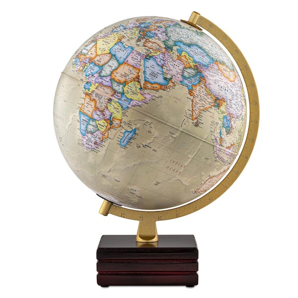 Waypoint Geographic Horizon Plus 18 in. Tall x 12in. dia Decorative Desktop World Globe