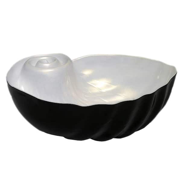 Unbranded Global Goodwill Shell 96 oz., 12-5/8 in. x 9-5/8 in. Serving Bowl (1-Piece)