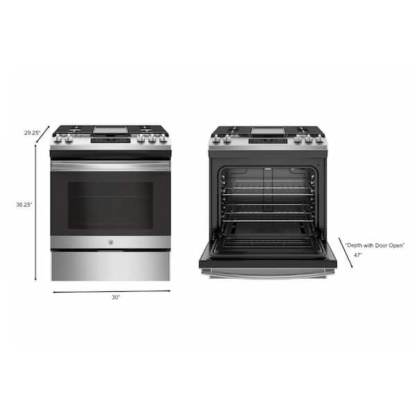 https://images.thdstatic.com/productImages/437765d8-b353-4018-b60a-bc4d5c914fb5/svn/stainless-steel-ge-single-oven-gas-ranges-jgss66selss-a0_600.jpg