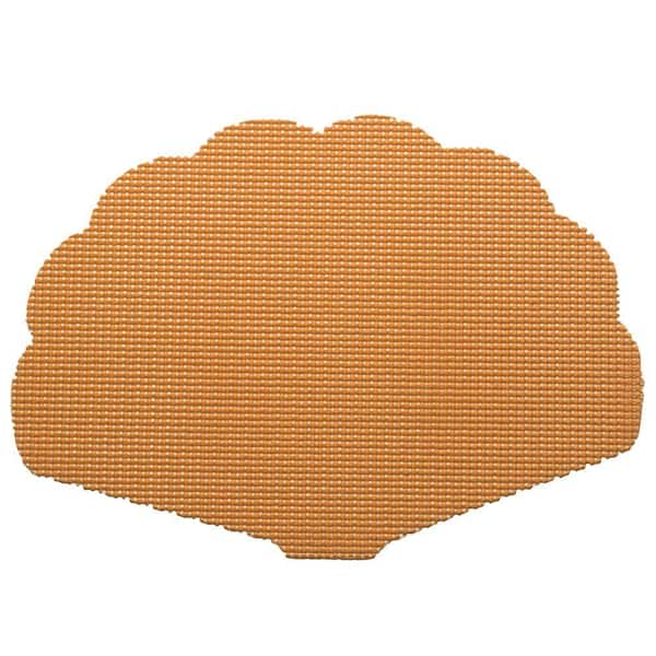 Kraftware Fishnet Shell Placemat in Toffee (Set of 12)
