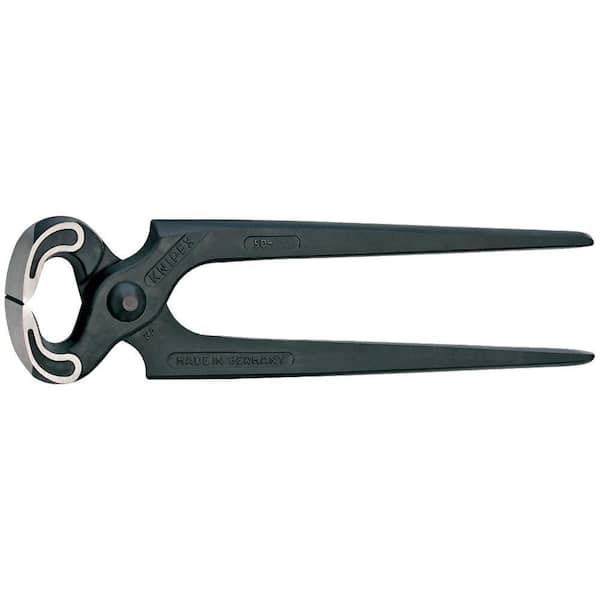 KNIPEX 6-1/4 in. Flat Nose Pliers with Comfort Grip 20 02 160 - The Home  Depot