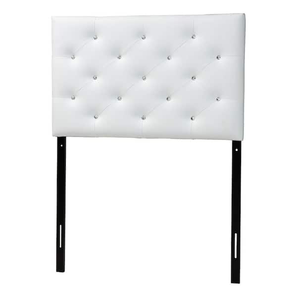 Baxton Studio Viviana White Twin Headboard