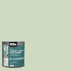 1 qt. #M380-2 Glade Green Satin Enamel Interior/Exterior Cabinet, Door & Trim Paint