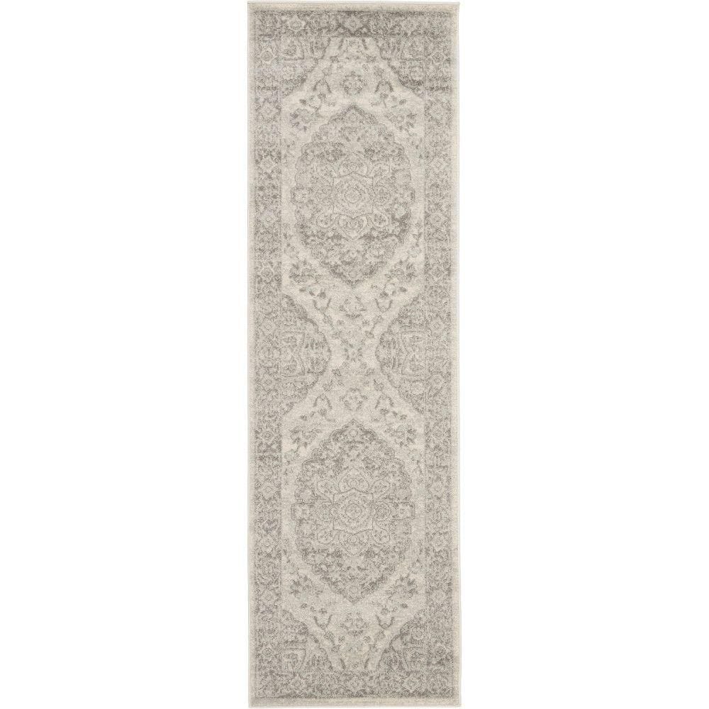 Tranquil Ivory/Grey 2 ft. x 7 ft. Persian Vintage Kitchen Runner Area Rug price history on PriceWatchPro