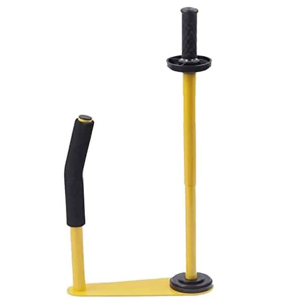 Pallet Stretch Film Packing Machine Shrink Wrap Dispenser Holder Yellow for 18 and 20 in. Rolls 3.52 lb.