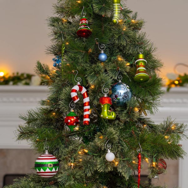 R N' D Toys Elf Ornament Set -Christmas Shatterproof Balls and