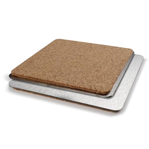 Cork White Coasters Set of 4