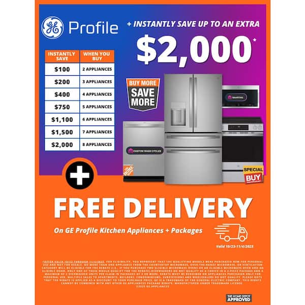 36 in 23.2 cu. ft. Counter-Depth Fingerprint Resistant 4-Door French-Door Refrigerator w/ Dual-Dispense AutoFill Pitcher