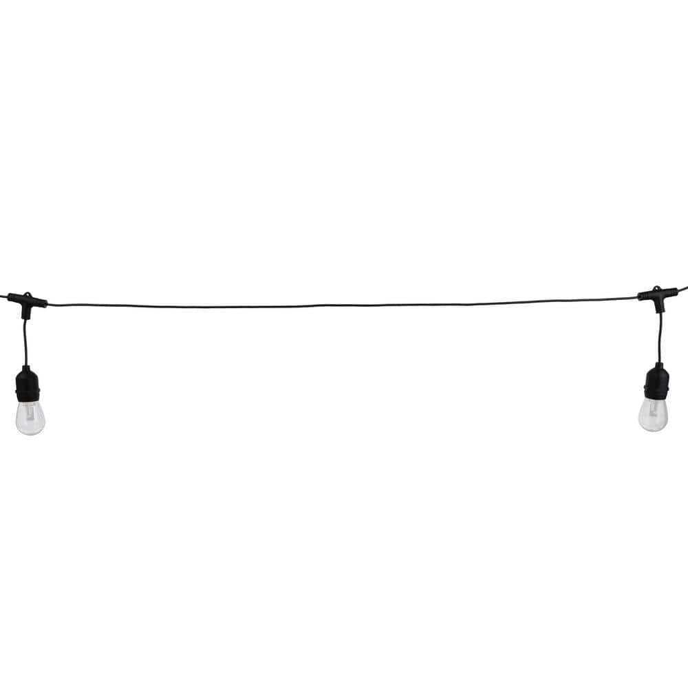 50ft Multi-Colored LED Outdoor String Lights with Remote
