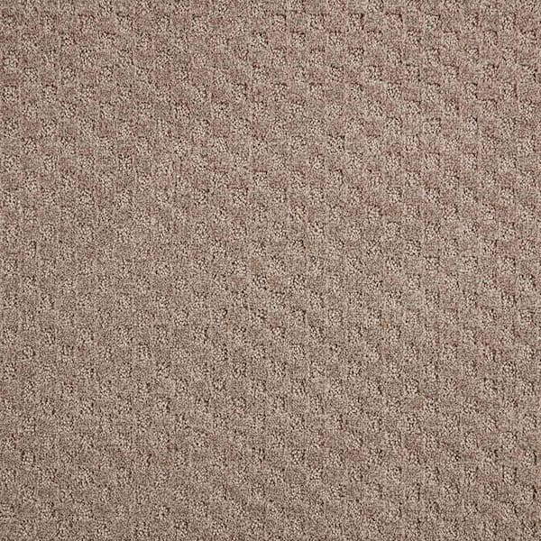 Lifeproof Shiloh Point  - Easily Sueded - Brown 40 oz. Triexta Pattern Installed Carpet