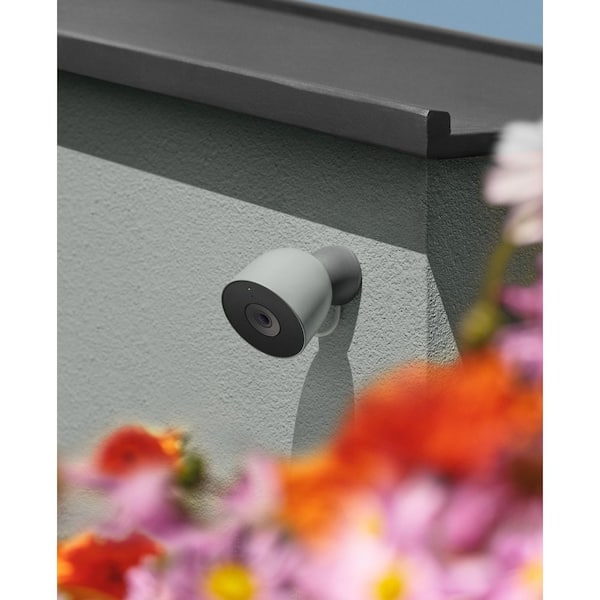 Nest Outdoor Security Camera (Wired, 2nd gen) - Hazel