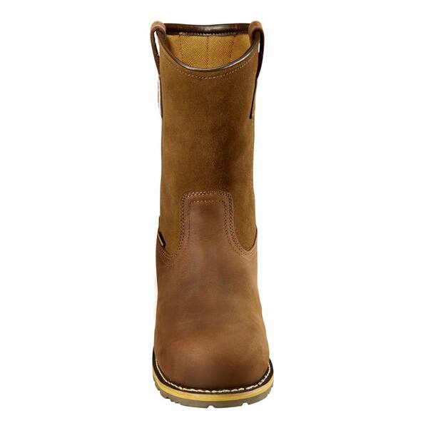 Carhartt Traditional 10.5M Men's Brown Leather, Carbon Nano