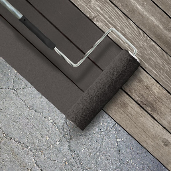 1 gal. #PPU24-02 Berry Brown Low-Lustre Enamel Interior/Exterior Porch and Patio Floor Paint