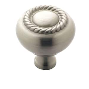 Everyday Heritage 1-1/4 in. (32mm) Traditional Satin Nickel Round Cabinet Knob