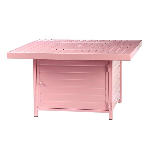 Reviews for Oakland Living 42 in. x 42 in. Pink Square Aluminum Propane