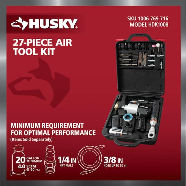 Husky air impact sale