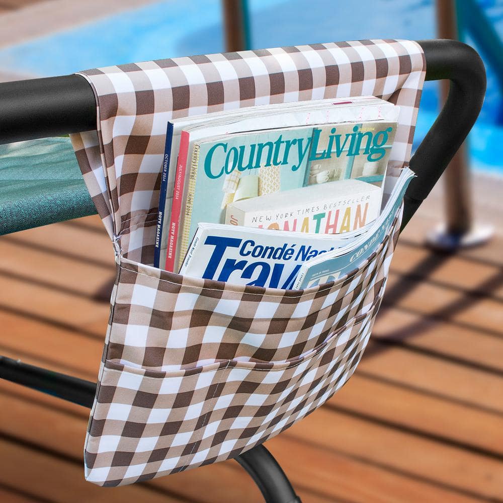 Teal Polyester Hammock Bed with Stand, Pillow, and Storage Pockets