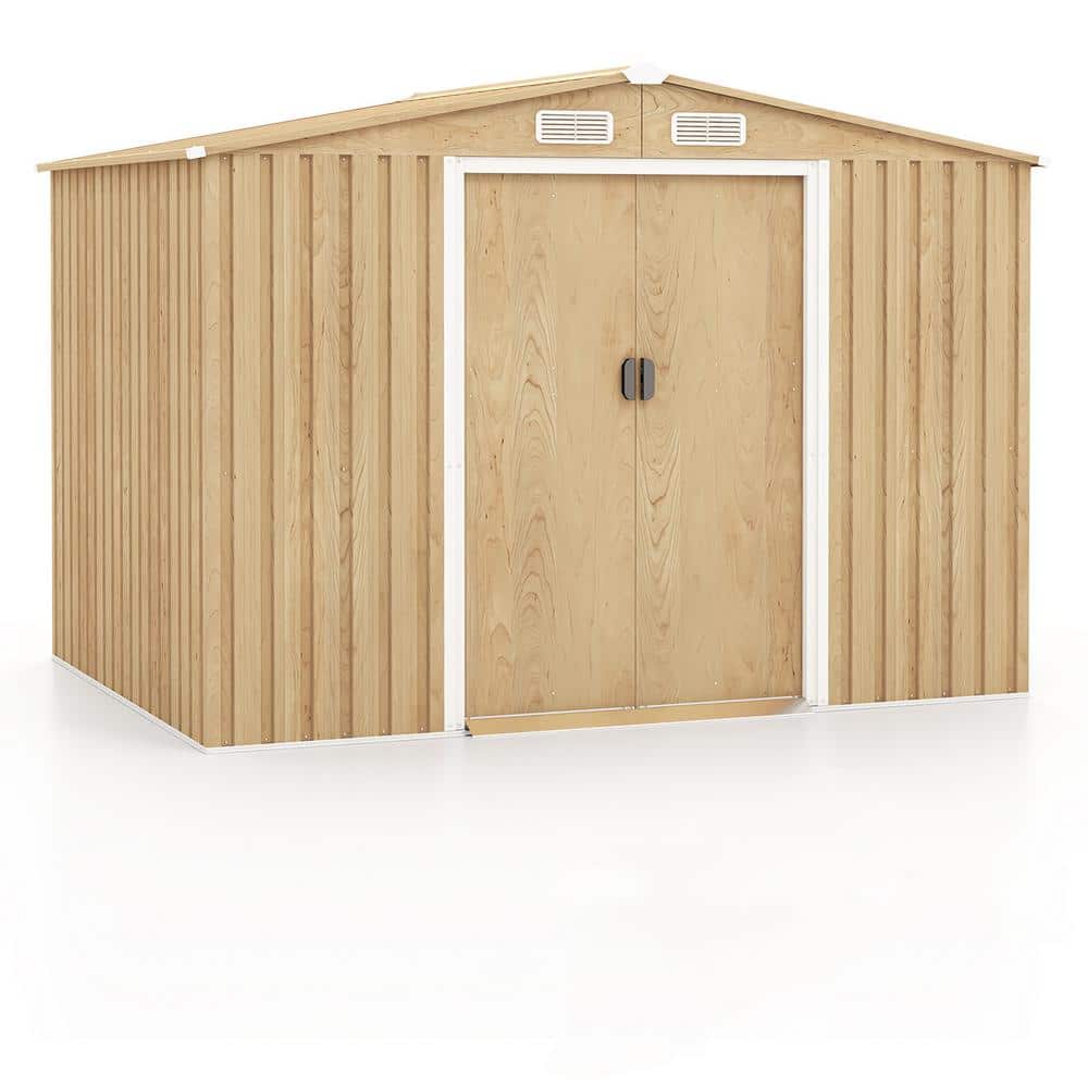 8 ft. W x 6 ft. D Metal Shed with Double Door (48 sq. ft. ) price history on PriceWatchPro