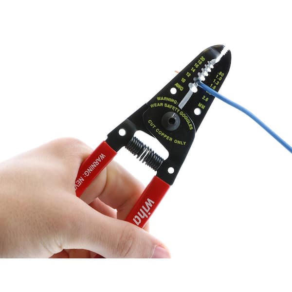 6 in. Classic Grip Stripping-Cutting Pliers with Return Spring