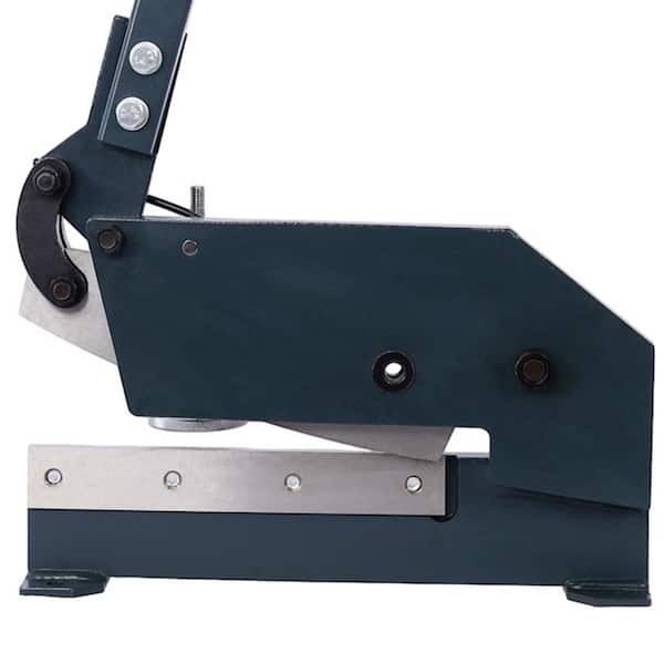 12 in. Sheet Metal Plate Shear Solid Construction Mounting Type Metal Shear High Precision Manual Hand Plate Shear