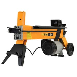 5-Ton 15 Amp Electric Log Splitter with Wheels