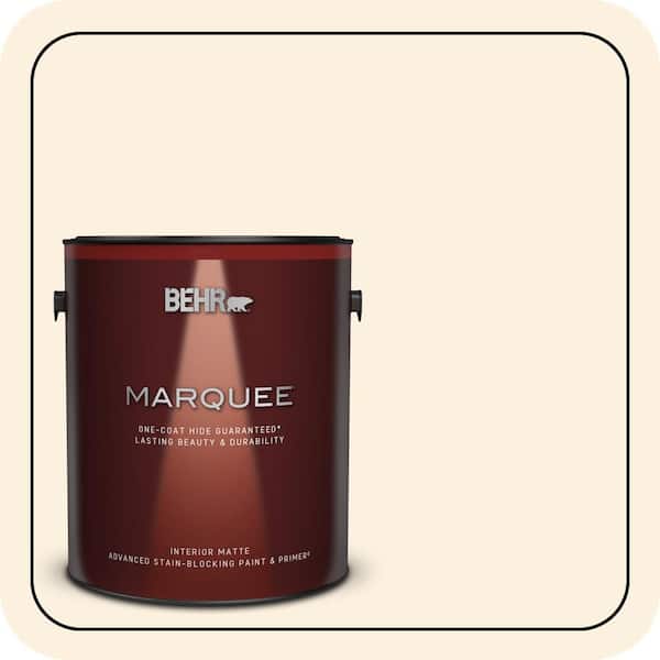BEHR MARQUEE 1 gal. #ECC-44-2 Moon Valley Matte Interior Paint & Primer