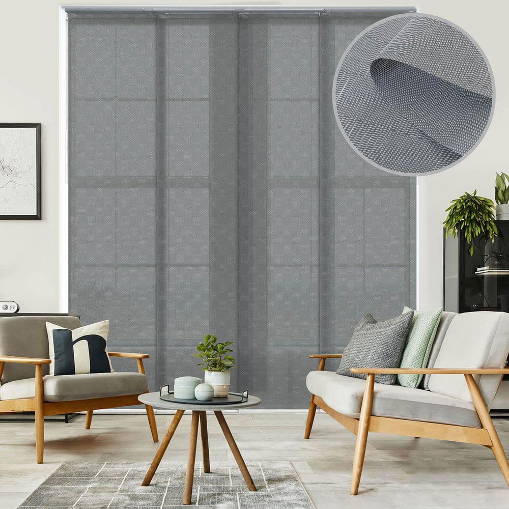Godear Design Iron Knight Sheer Adjustable Sliding Hanging Room Divider ...