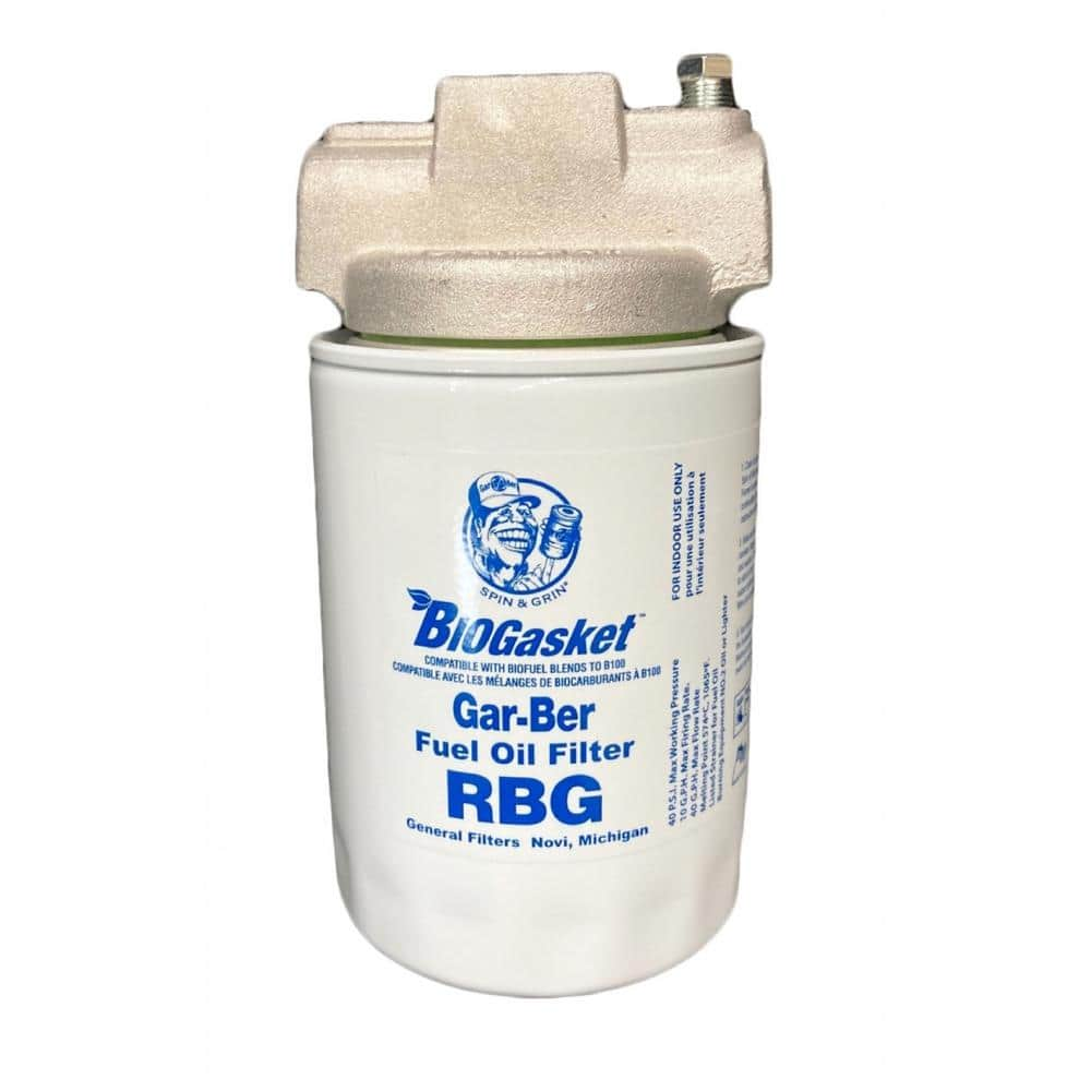 Garber 11-Volt-R Complete Spin-On Fuel Oil Filter with BioGasket 1600 ...