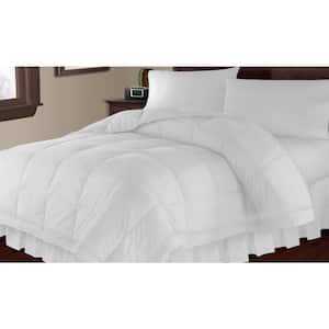 Safdie and Co White Solid Color Twin Polyester Comforter Only