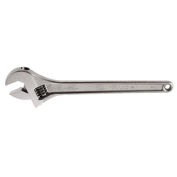 Klein Tools 1-11/16 in. Standard Capacity Adjustable Wrench