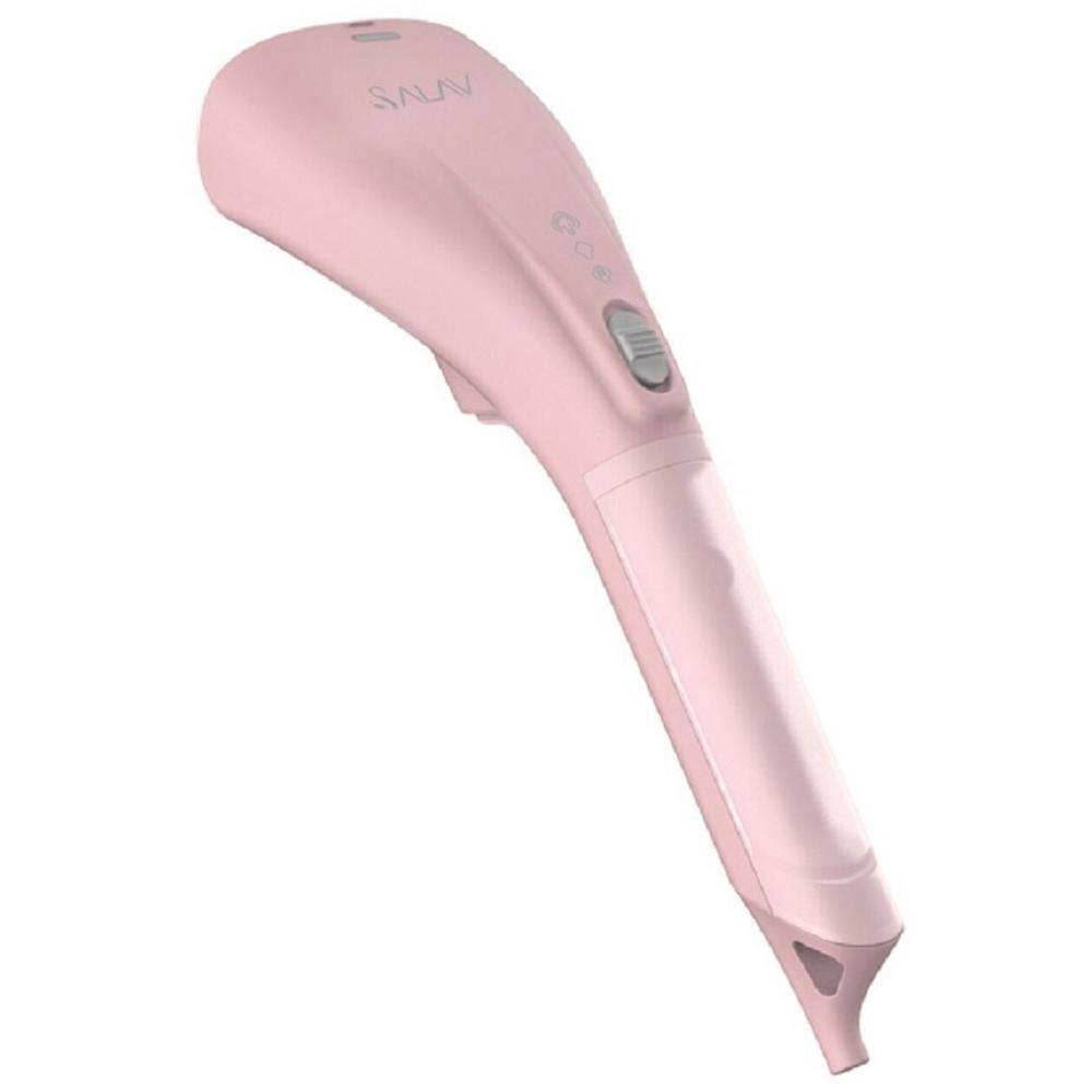 SALAV Quicksteam Handheld Clothes Steamer with Dual Steam Settings in Pink