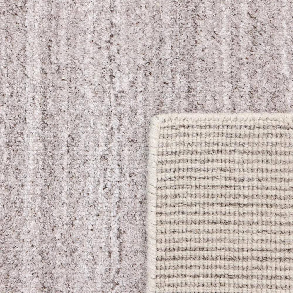 Halsey Tailored Texture 9' x 12' Wool-Blend Area Rug in Silver