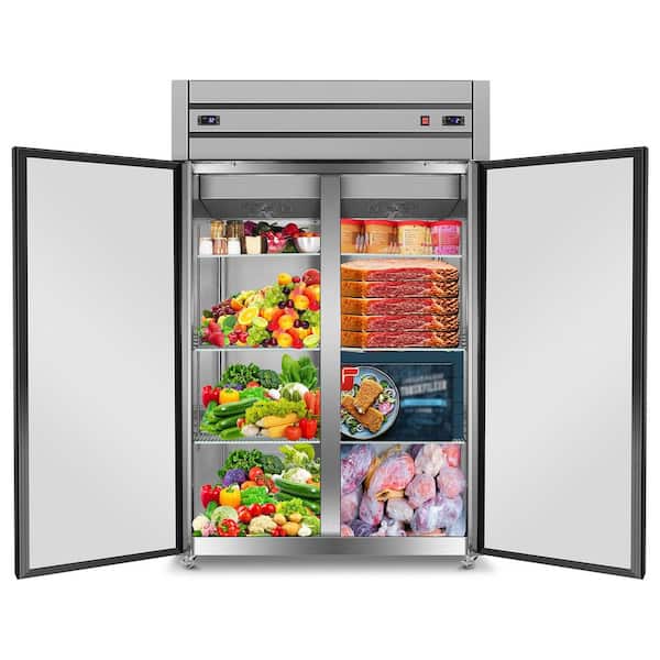 SOZT 47.24 in. W 35 cu. ft. Commercial Refrigerator and Freezer