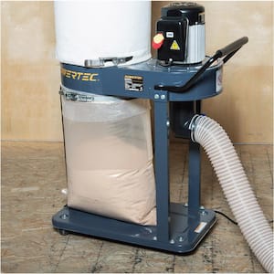 21 in. x 31 in. Micron Filter Upper Bag with Band Clamp and 5 Clear 20 in. x 43 in. Plastic Dust Collection Bags