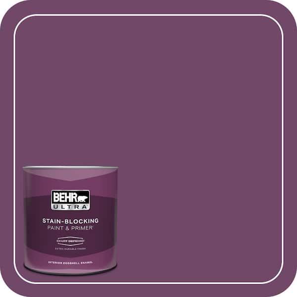 BEHR ULTRA 1 qt. #S-G-680 Raspberry Mousse Extra Durable Eggshell Enamel Interior Paint & Primer