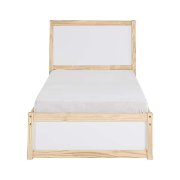 Alaterre Furniture MOD White Twin Bed