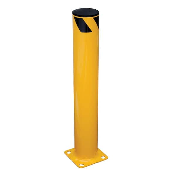 Vestil 36 in Yellow Steel Pipe Safety Bollard X 5.5 in 