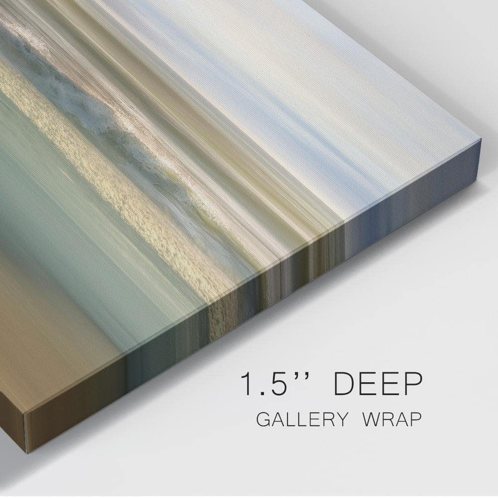 Topaz Light 40" x 60" Multicolor Canvas Abstract Wall Art