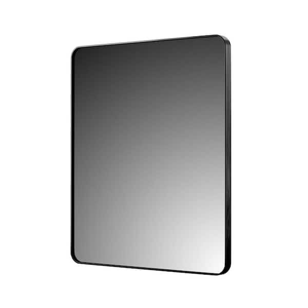 Unbranded 24 in. W x 30 in. H Rectangular Aluminum Framed Wall Mount Modern Decor Bathroom Vanity Mirror