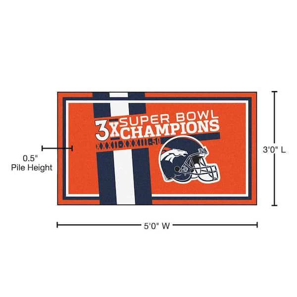 Denver Broncos Door Hanger Broncos Gift Denver Football 