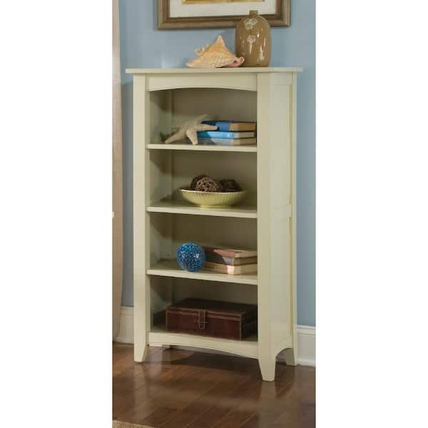 Alaterre Furniture Shaker Cottage Sand Open Bookcase