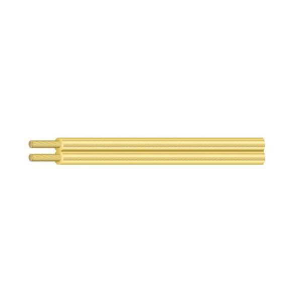 Southwire 100 ft. 18/2 Gold Stranded CU SPT-1 Lamp Wire