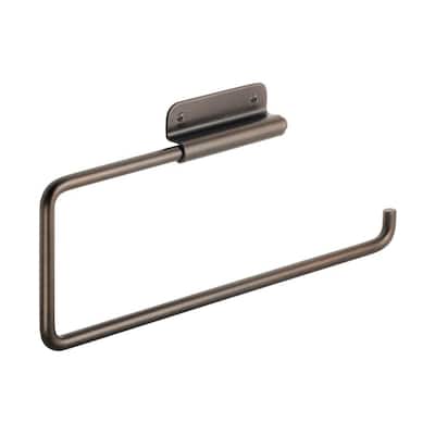 Forma Swivel Wall Mounted Bronze Paper Towel Ring