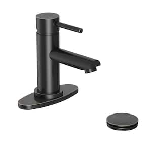 Cartway Single-Handle Single Hole Bathroom Faucet in Oil Rubbed Bronze