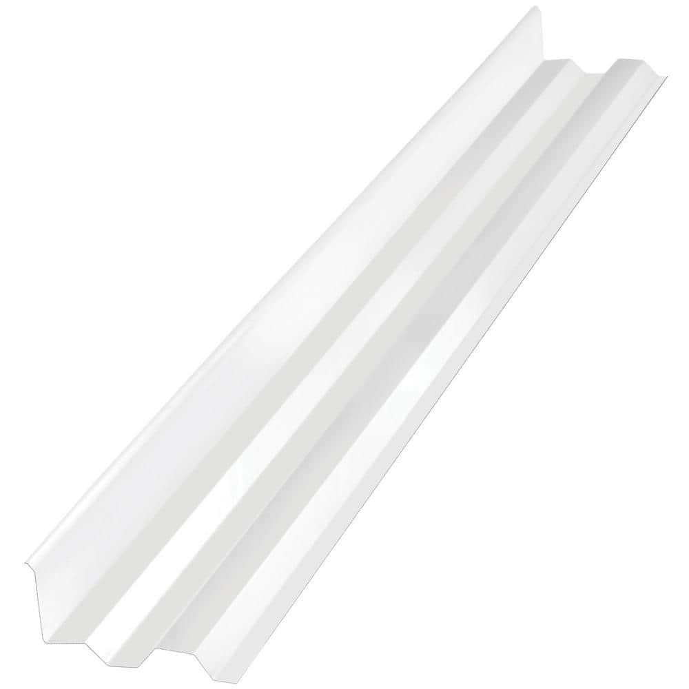 4 ft. Polycarbonate Side Ridge Flashing in White Opal price history on PriceWatchPro