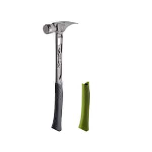 15 oz. TiBone Milled Face with Curved Handle with Green Replacement Grip (2-Piece)