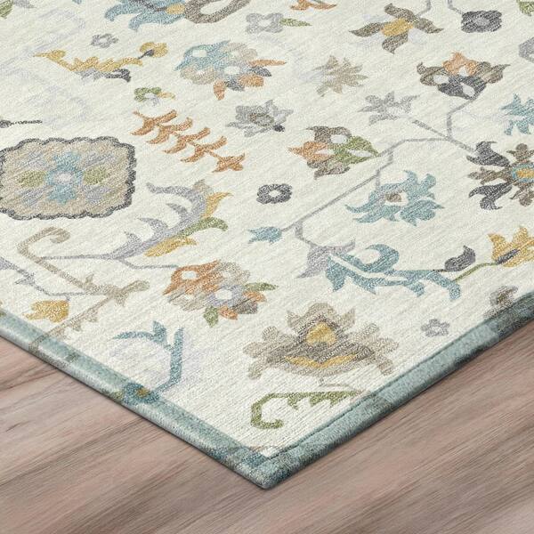 Chantille Machine Washable Indoor/Outdoor Abstract ACN3004 Ivory 3 ft. x 4 ft. Area Rug
